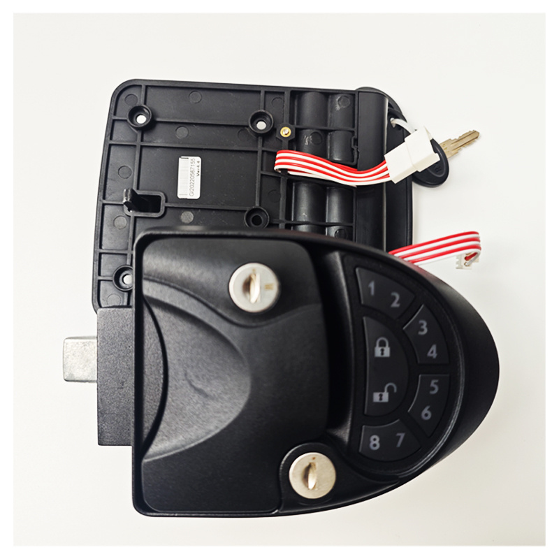 Door Lock - ล็อคประตูแบบมีรหัสพร้อมรีโมทคอนโทรลสำหรับรถบ้านคาราวานรถบ้านเคลื่อนที่รถพ่วงแคมป์เปอร์