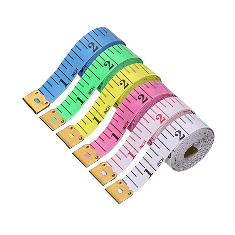 Tape Measure - สายวัดตัวแบบนุ่ม 150 ซม./60 นิ้ว สำหรับช่างตัดเสื้อ วัดเซนติเมตร/เมตร