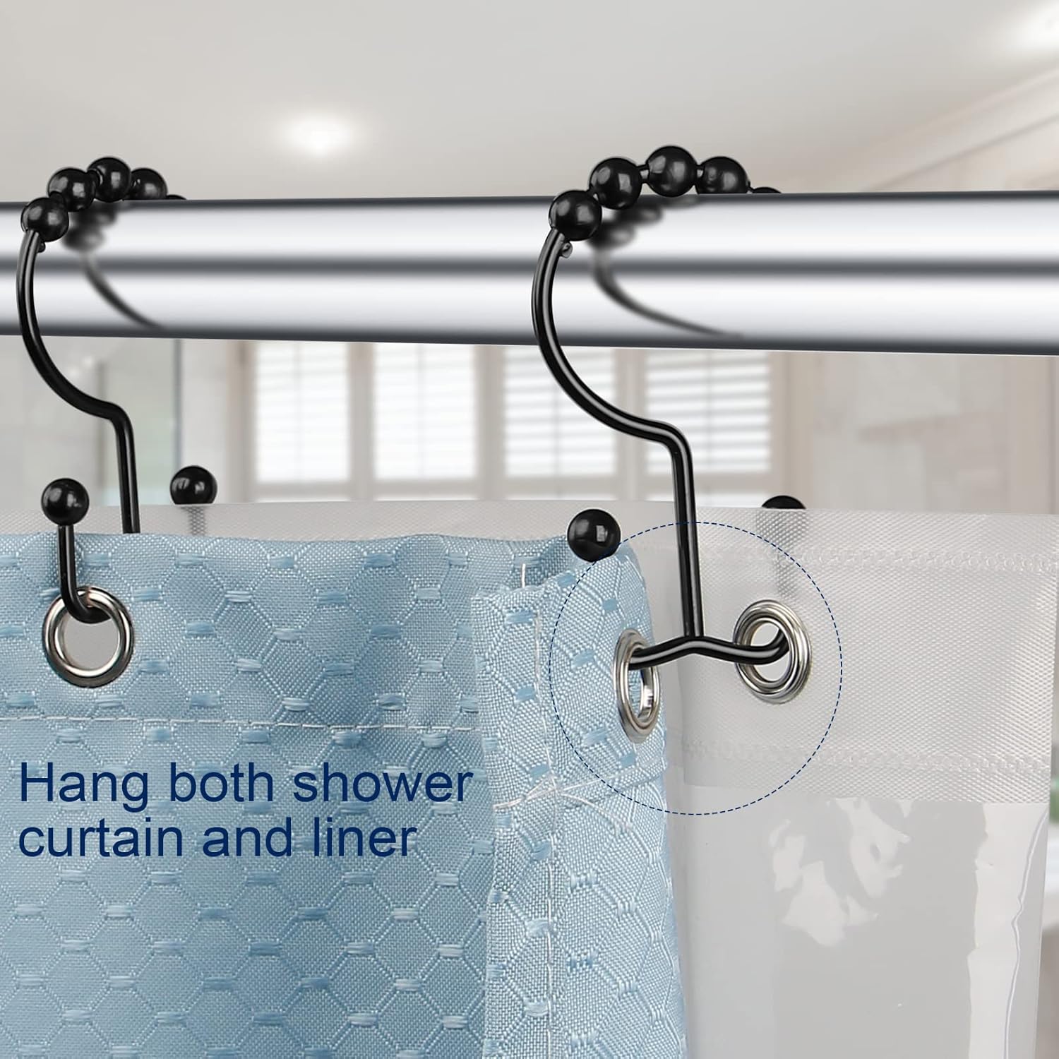 ตะขอแขวนม่านอาบน้ำ, ตะขอแขวนม่ - Curtain Rods บทวิจารณ์และราคา
