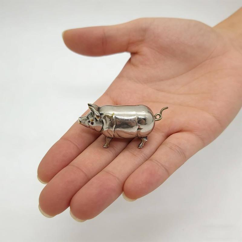 ตลับเมตรวินเทจลายหมูโบราณ  ไม้ - Tape Measure บทวิจารณ์และราคา