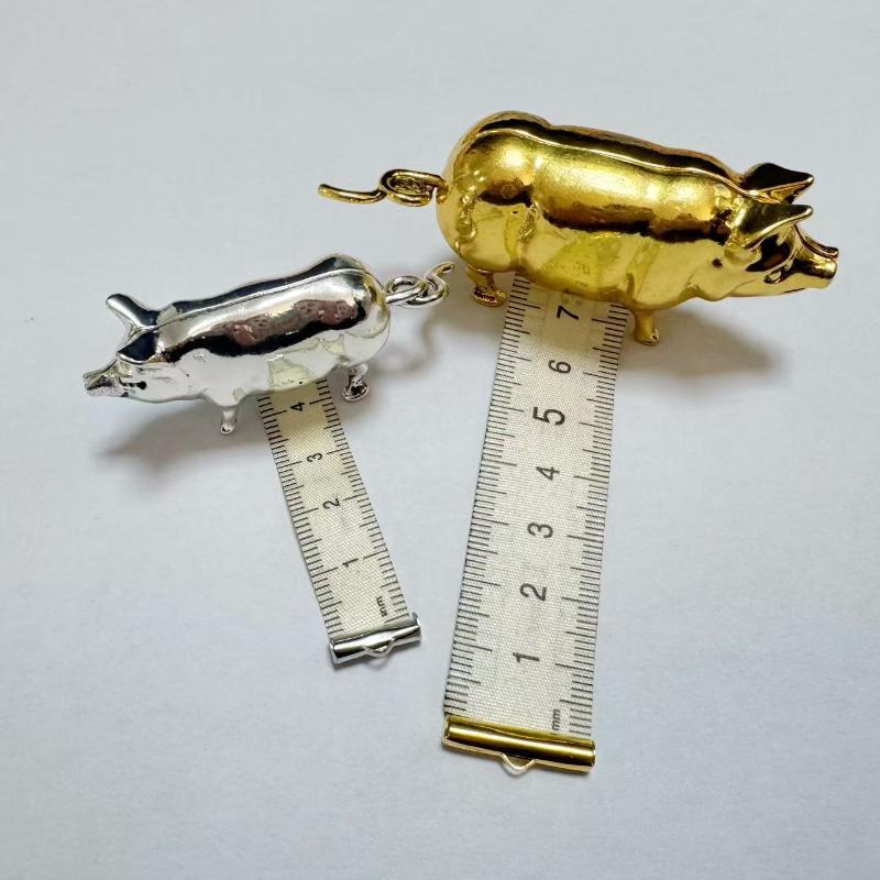 ตลับเมตรวินเทจลายหมูโบราณ  ไม้ - Tape Measure บทวิจารณ์และราคา