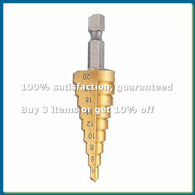 ดอกสว่านเจาะรูแบบขั้นบันได HSS - Drill Bits บทวิจารณ์และราคา