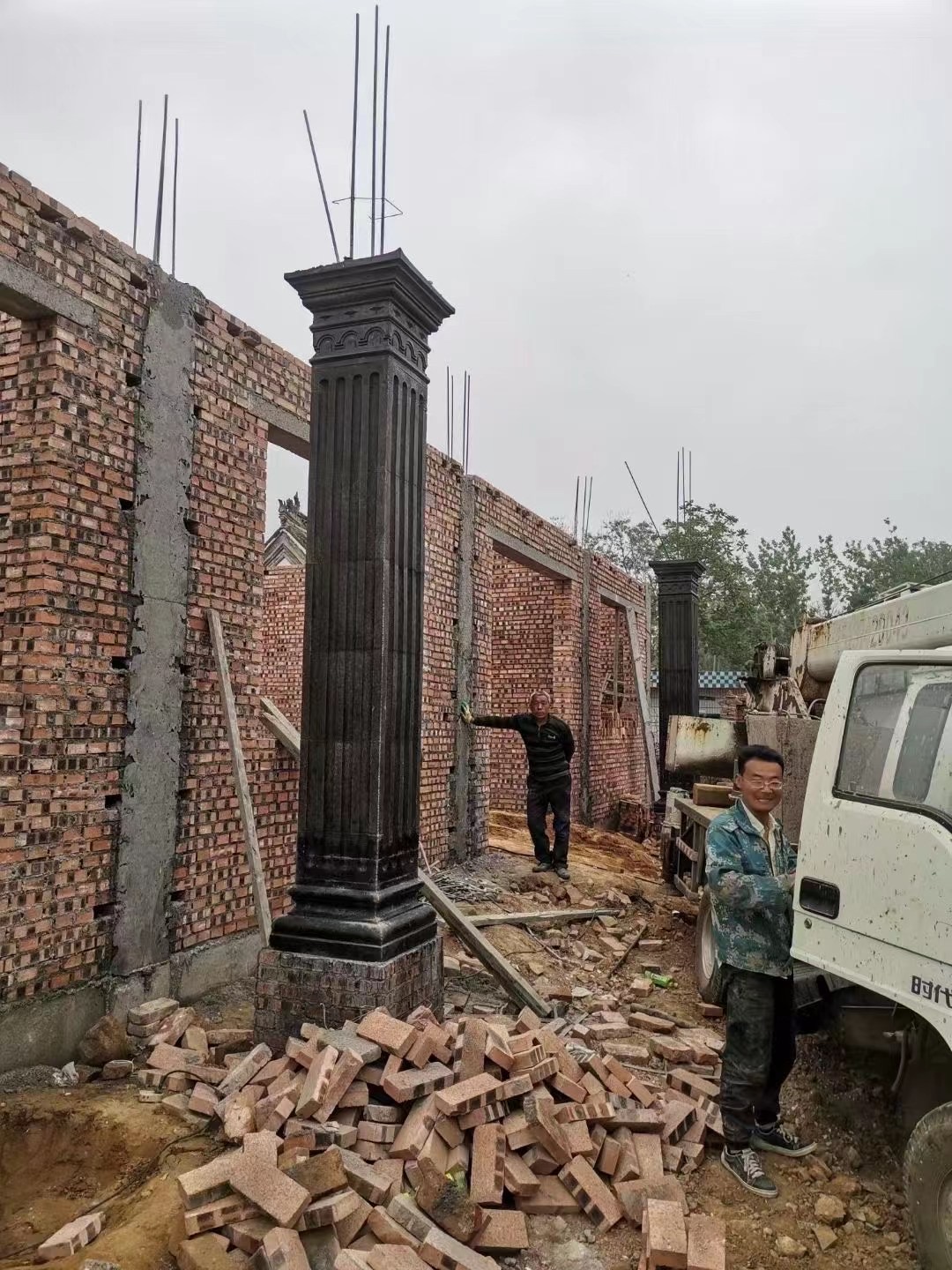 แม่พิมพ์เสาสี่เหลี่ยมคอนกรีตพล - Home Improvement Fence บทวิจารณ์และราคา