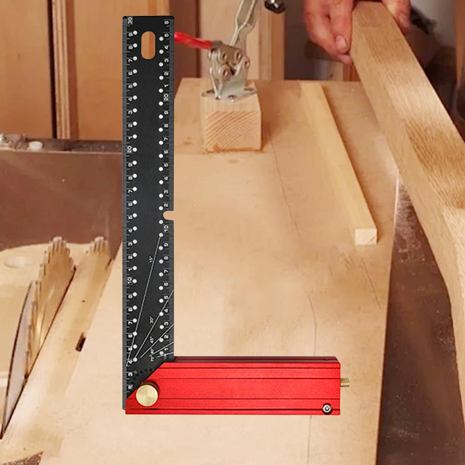 ไม้บรรทัดฉากฉากสี่เหลี่ยมจัตุร - Home Improvement Mark บทวิจารณ์และราคา