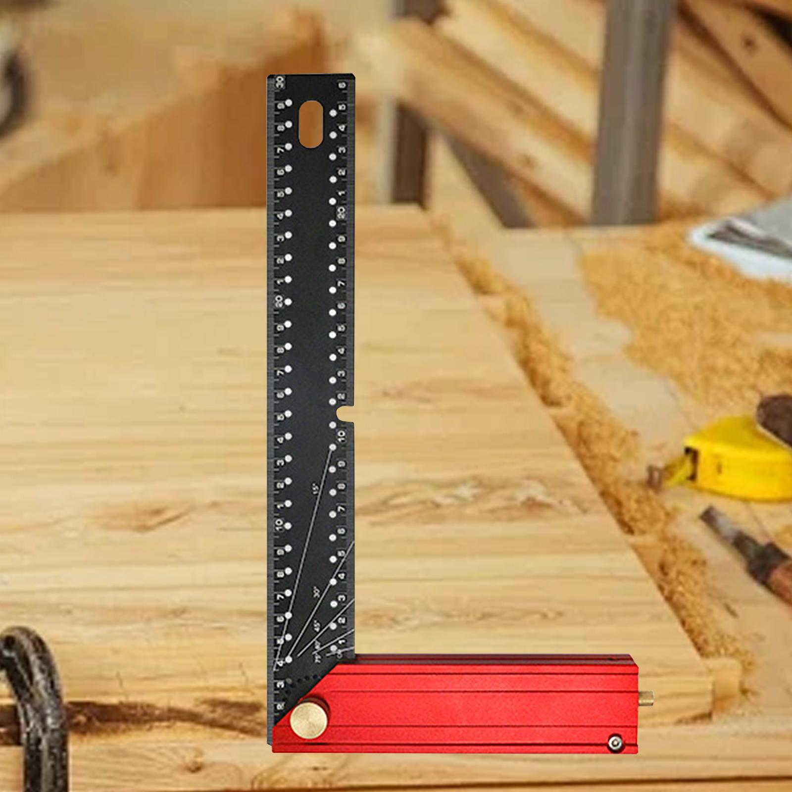 ไม้บรรทัดฉากฉากสี่เหลี่ยมจัตุร - Home Improvement Mark บทวิจารณ์และราคา