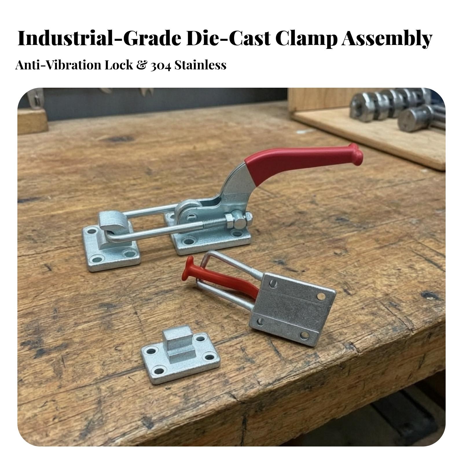 ตัวล็อคแบบปรับได้ ทำจากเหล็ก ม - Door Handle บทวิจารณ์และราคา