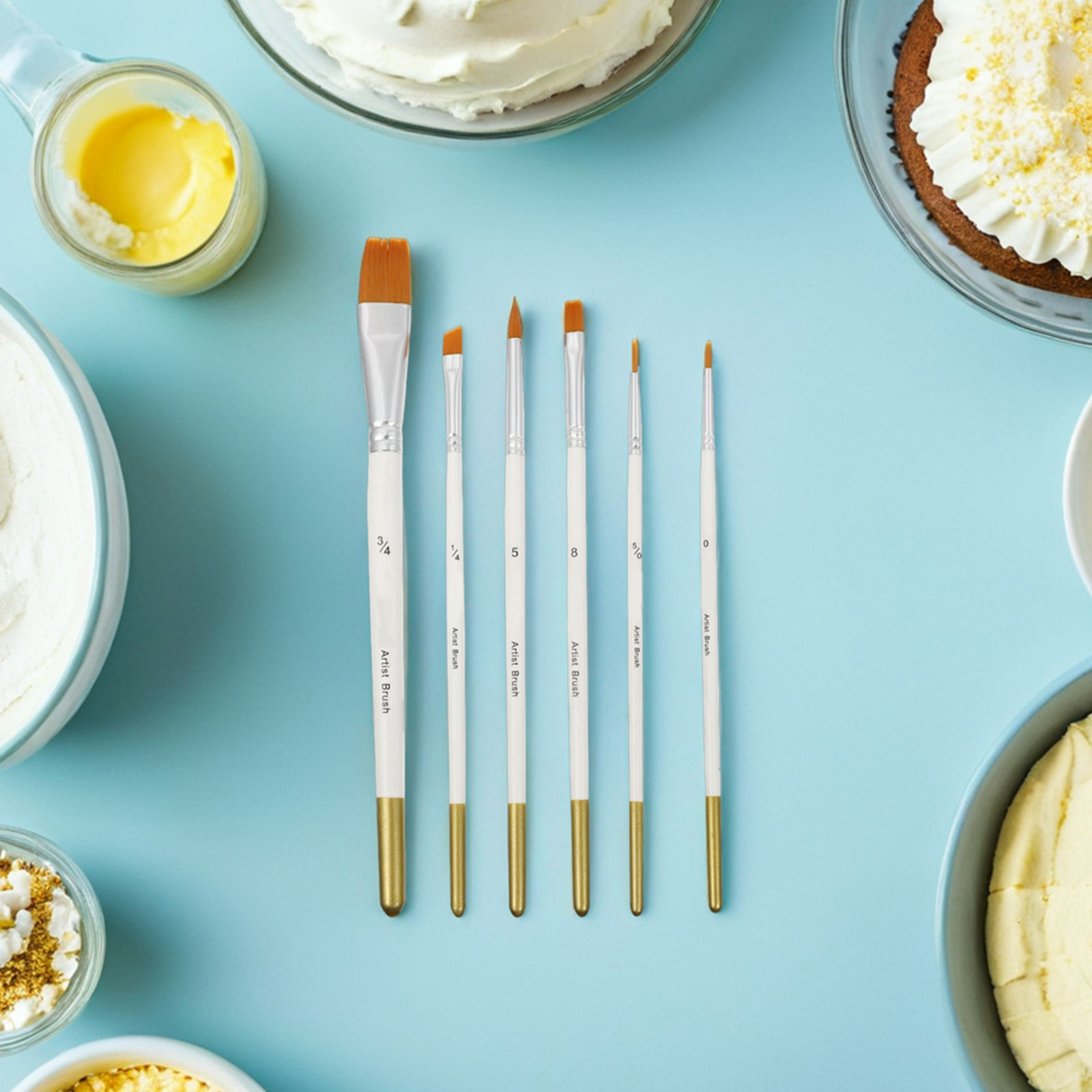 ชุดแปรงตกแต่งเค้กฟองดองท์ 12 ช - Paint Brush บทวิจารณ์และราคา