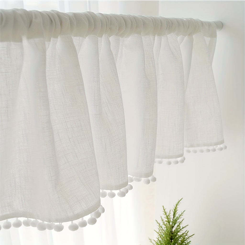1 PC CROSS Gauze Ball ผ้าม่านส - Curtain Rods บทวิจารณ์และราคา
